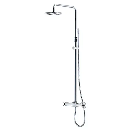 Steinberg Serie 250 Duschsystem, mit Thermostatarmatur, Easy Clean, 2502721