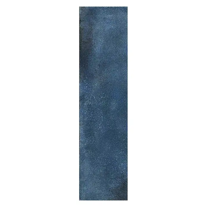 Wandfliese JULIET BLEU – 7.5 x 30 cm, Zellige-Optik, Brillant - 