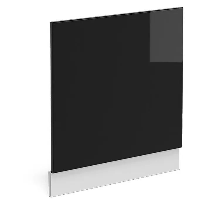 Vicco Frontblende R-Line, Schwarz Hochglanz, 60 cm - 