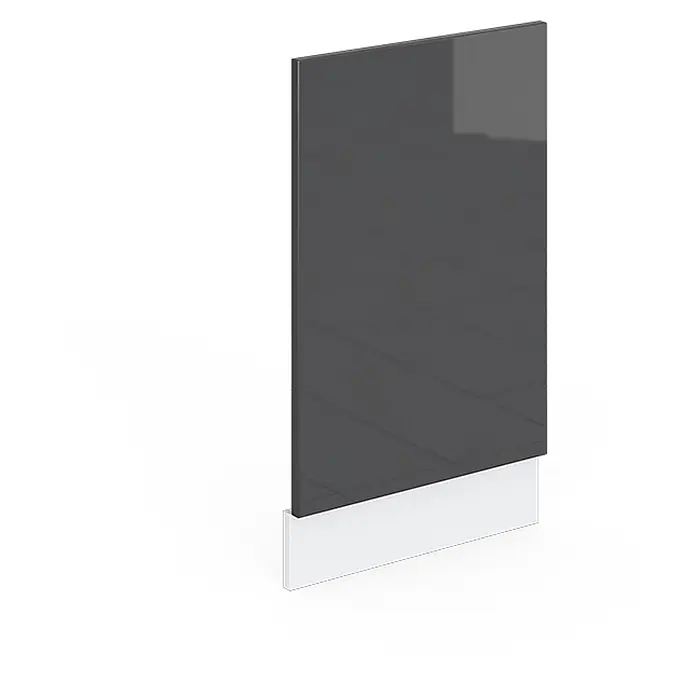 Vicco Frontblende R-Line, Anthrazit Hochglanz, 45 cm - 