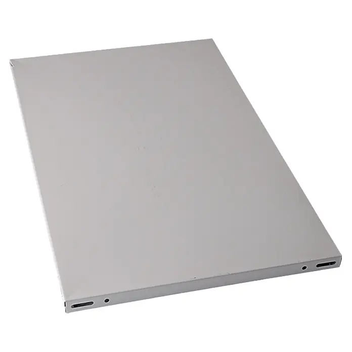 Regalux Fachboden - L x B: 50 x 80 cm, Pulverbeschichtet - Diagonale Ansicht