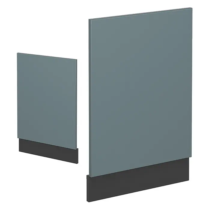 Vicco Frontblende R-Line, Blau-Grau, 45 cm - 
