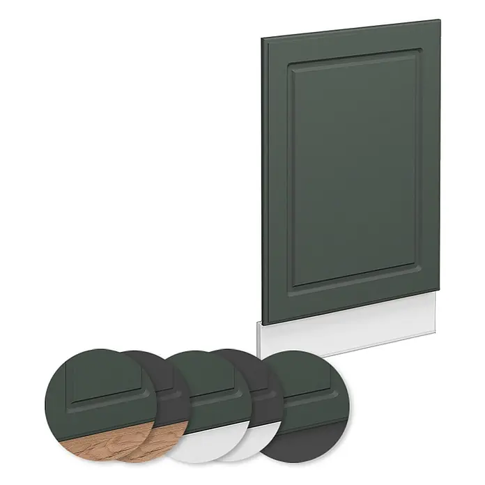 Vicco Frontblende Fame-Line, Grün-Gold Landhaus, 45 cm - 