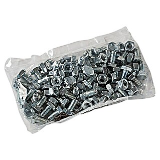 Set vijakov in matic (M 8, Ustrezno za: Regalux kotne profile)