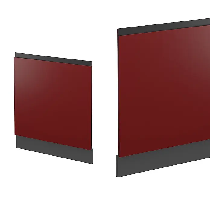 Vicco Frontblende R-Line, Rot, 60 cm - 