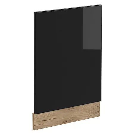 Vicco Frontblende R-Line, Schwarz Hochglanz, 45 cm