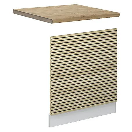Vicco Frontblende Fame-Line, Eiche Paneel, 60 cm