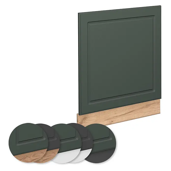 Vicco Frontblende Fame-Line, Grün-Gold Landhaus, 60 cm - 