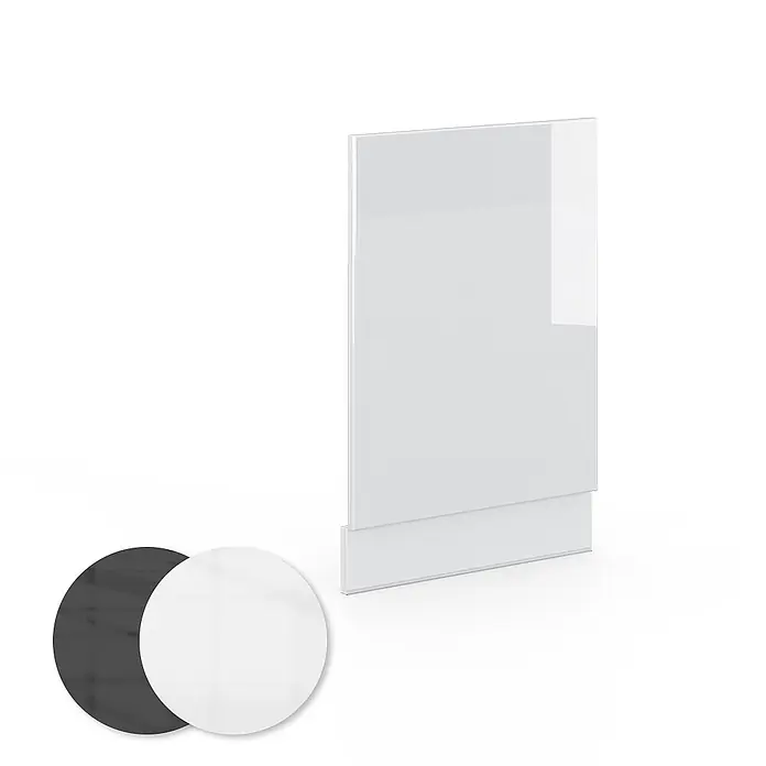Vicco Frontblende Fame-Line, Weiß Hochglanz, 45 cm - 