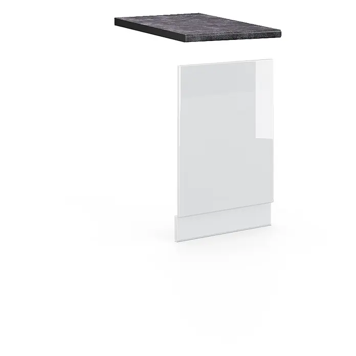 Vicco Frontblende Fame-Line, Weiß Hochglanz, 45 cm - 