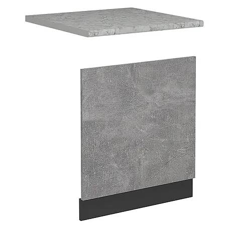 Vicco Frontblende R-Line, Beton, 60 cm