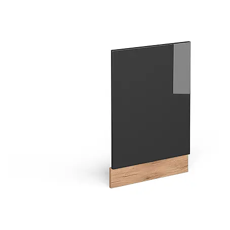 Vicco Frontblende R-Line, Anthrazit Hochglanz, 45 cm