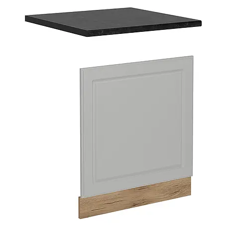 Frontblende R-Line 60 cm Weiß Landhaus Art.-Nr. 53522