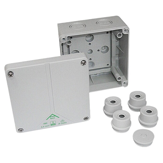 Spelsberg Razvodna omarica za vlažne prostore Abox  (250 x 200 x 115 mm, Nadometen, IP65) | 3319 - AP Schalterdosen | CBFC - Schalter/Abzweigdosen | CBF - Hausinstallation | CB - Elektroinstallation | C - Elektro | BAUHAUS