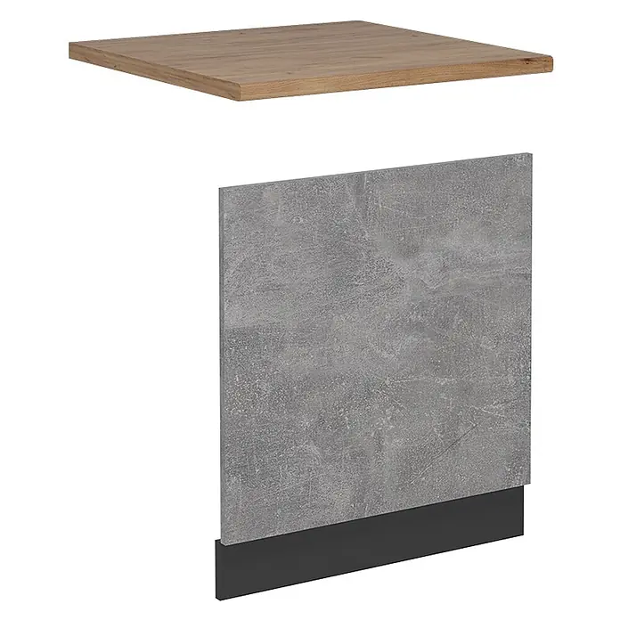 Vicco Frontblende R-Line, Beton, 60 cm - 