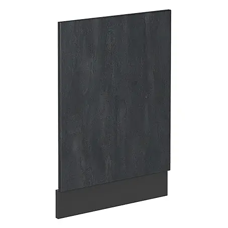 Vicco Frontblende R-Line, Schwarz Beton, 45 cm