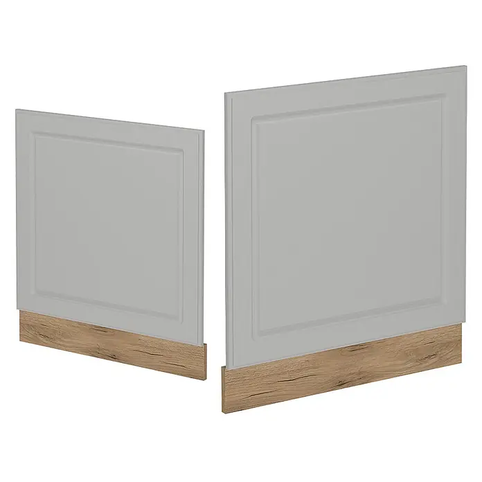 Vicco Frontblende R-Line, Weiß Landhaus, 60 cm - 