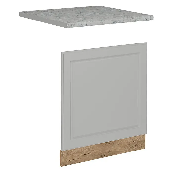 Vicco Frontblende R-Line, Weiß Landhaus, 60 cm - 