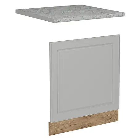 Vicco Frontblende R-Line, Weiß Landhaus, 60 cm