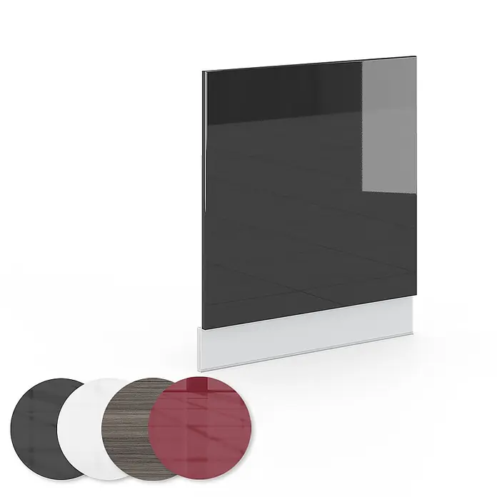 Vicco Frontblende Fame-Line, Anthrazit Hochglanz, 60 cm - 