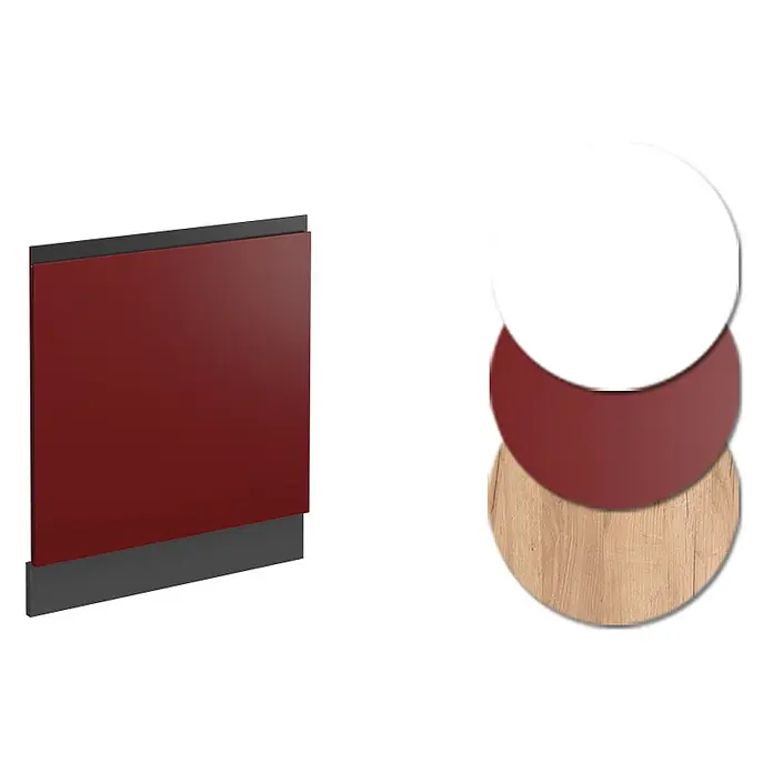 Vicco Frontblende R-Line, Rot, 60 cm - 