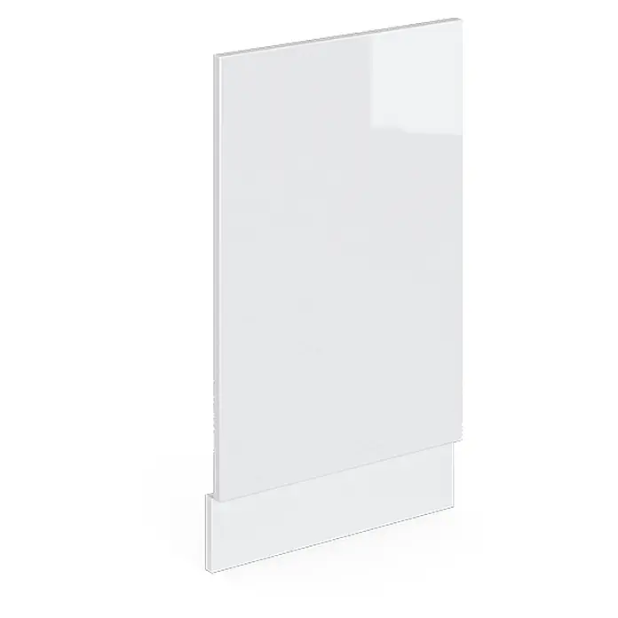 Vicco Frontblende R-Line, Weiß Hochglanz, 45 cm - 