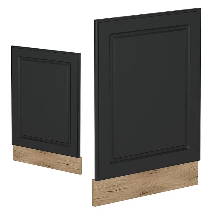 Vicco Frontblende R-Line, Anthrazit Landhaus, 45 cm - 