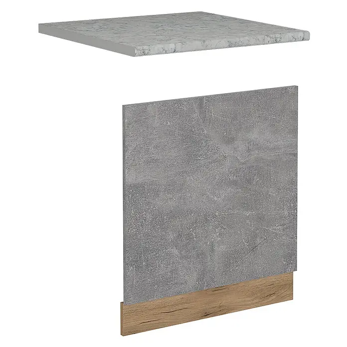 Vicco Frontblende R-Line, Beton, 60 cm - 