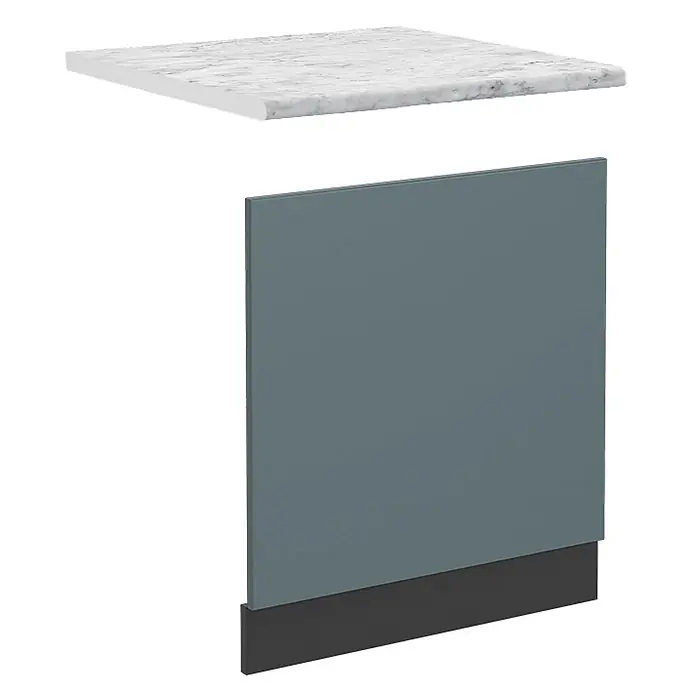 Vicco Frontblende R-Line, Blau-Grau, 60 cm - 