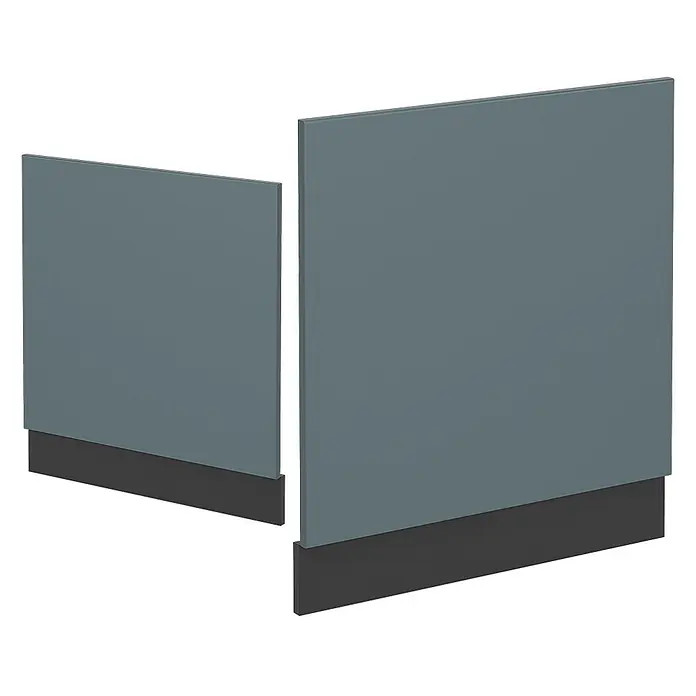 Vicco Frontblende R-Line, Blau-Grau, 60 cm - 