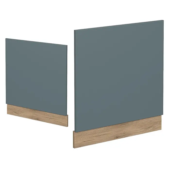 Vicco Frontblende R-Line, Blau-Grau, 60 cm - 