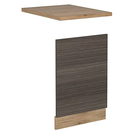 Vicco Frontblende R-Line, Edelgrau, 45 cm