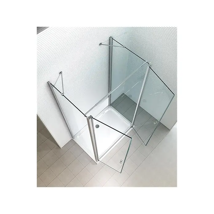 U-Duschkabine Saturn 90x105x90x195 cm - 