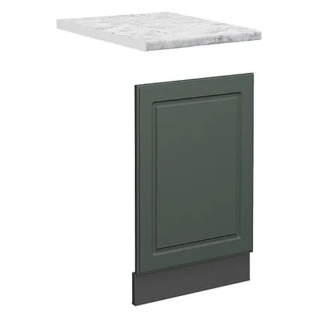 Vicco Frontblende Fame-Line, Grün-Gold Landhaus, 45 cm