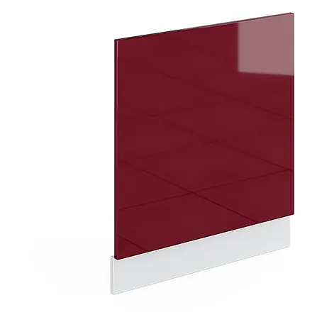 Vicco Frontblende R-Line, Rot Hochglanz, 60 cm