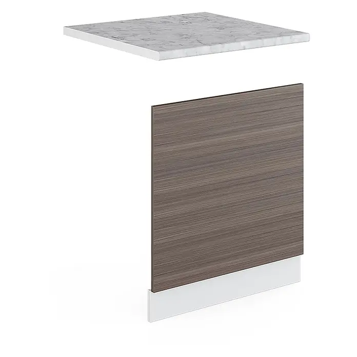Vicco Frontblende R-Line, Edelgrau, 60 cm - 