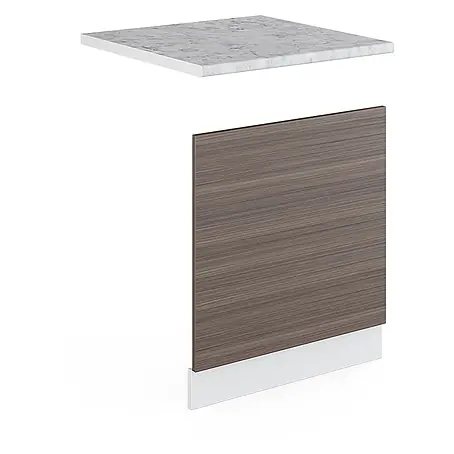 Vicco Frontblende R-Line, Edelgrau, 60 cm