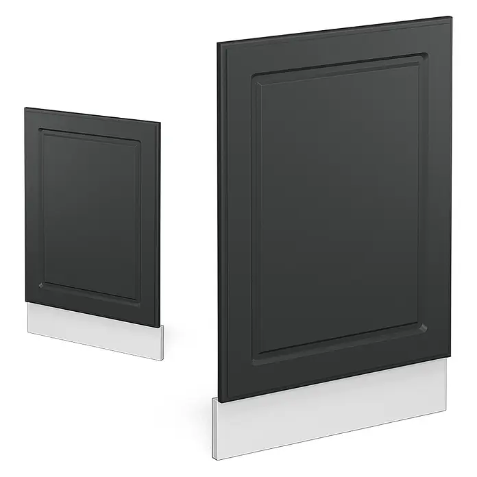 Vicco Frontblende R-Line, Anthrazit Landhaus, 45 cm - 