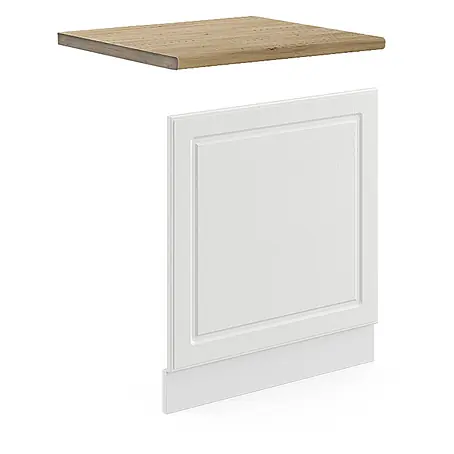Vicco Frontblende R-Line, Weiß Landhaus, 60 cm