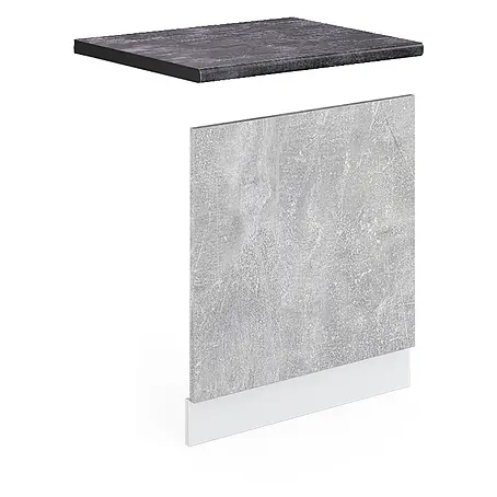 Vicco Frontblende R-Line, Beton, 60 cm