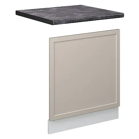 Vicco Frontblende Fame-Line, GrauBeige, 60 cm