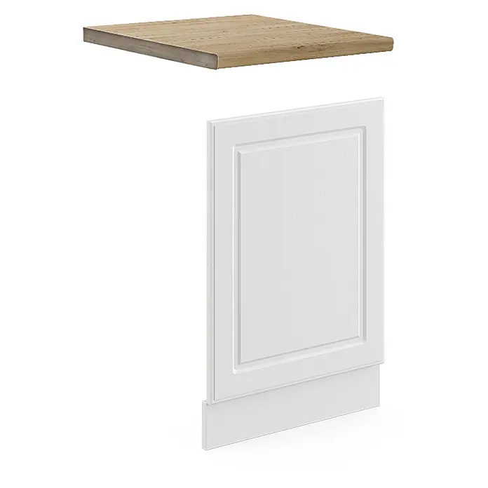 Frontblende R-Line 45 cm Weiß Landhaus Art.-Nr. 46651 - 