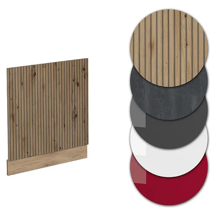 Vicco Frontblende R-Line, Artisan-Eiche, 60 cm - 