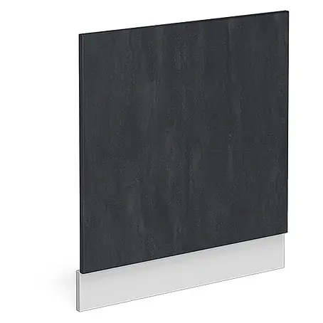 Vicco Frontblende R-Line, Schwarz Beton, 60 cm