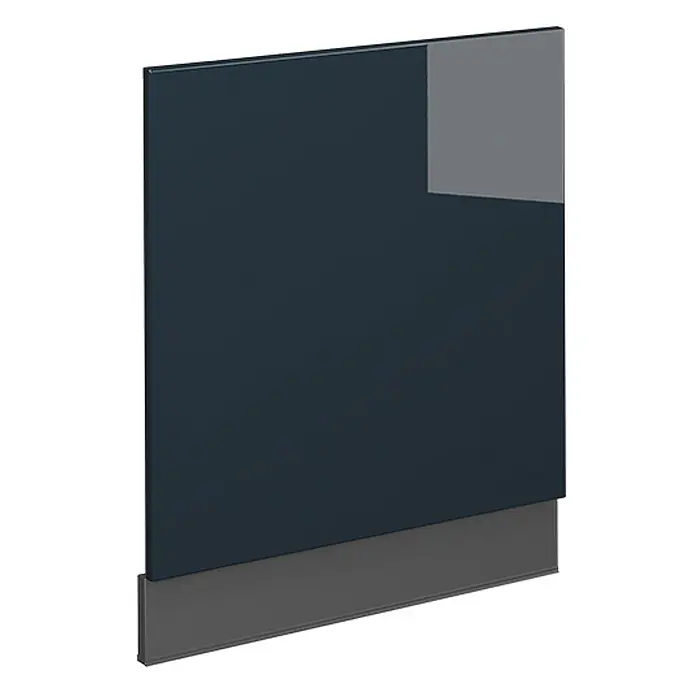 Vicco Frontblende Fame-Line, Dunkelblau Hochglanz, 60 cm - 