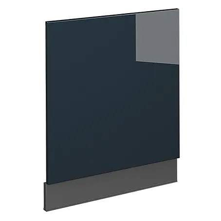 Vicco Frontblende Fame-Line, Dunkelblau Hochglanz, 60 cm