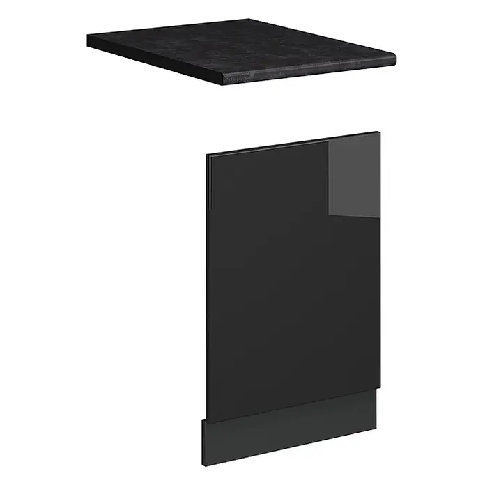 Vicco Frontblende Fame-Line, Anthrazit Hochglanz, 45 cm - 