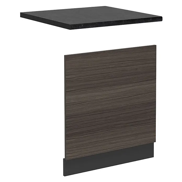 Vicco Frontblende R-Line, Edelgrau, 60 cm - 