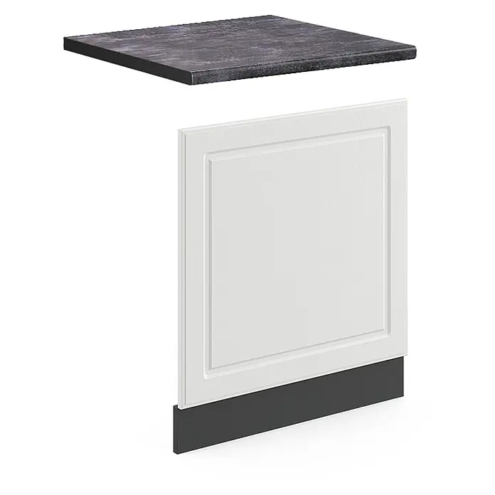 Vicco Frontblende R-Line, Weiß Landhaus, 60 cm - 