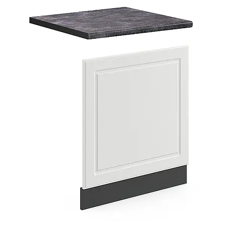 Vicco Frontblende R-Line, Weiß Landhaus, 60 cm